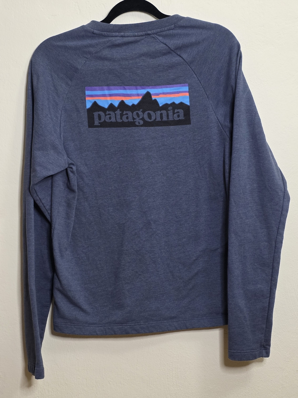 Patagonia Organic Cotton Crewneck Sweatshirt - Blue - Picture 3 of 3
